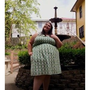 Cottagecore Peter Pan collar Plus Size Dress by @itsmekellieb | Amazon Drop 3x